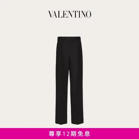 【24期免息】华伦天奴VALENTINO女士 CREPE COUTURE 长裤商品大图