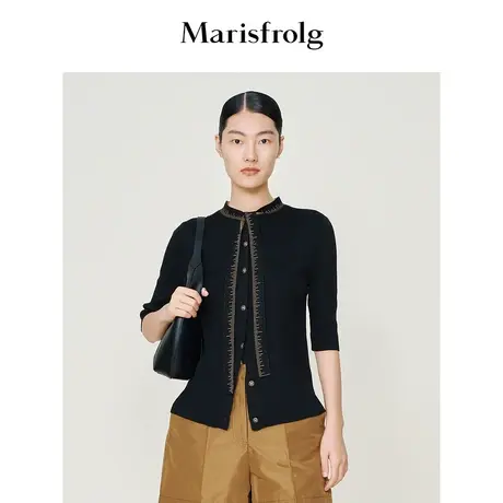 【言选好物】玛丝菲尔女装秋季新款专柜同款毛针织衫商品大图