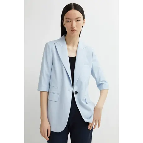 INSUN恩裳夏季修身抗皱易打理西装外套商品大图