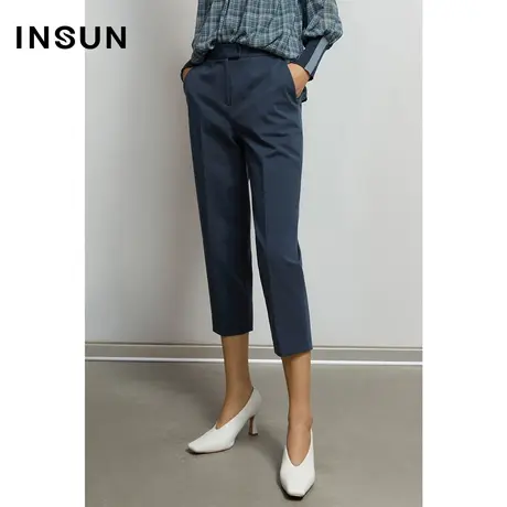 INSUN恩裳秋季轻宽松大方西裤商品大图