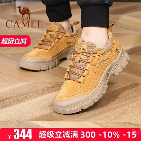 Camel/骆驼男鞋2025秋季新款户外登山鞋潮流工装鞋男厚底休闲鞋商品大图