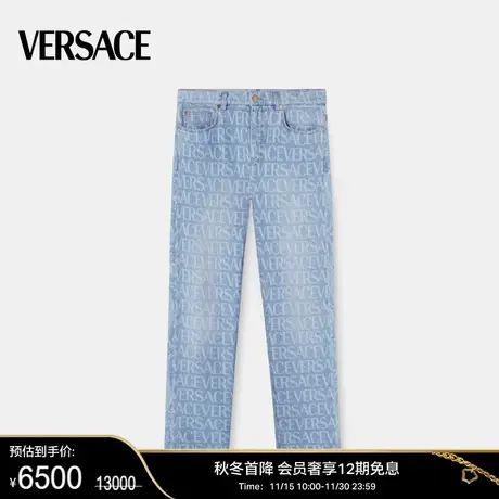 【新年礼物】 VERSACE/范思哲 男士Versace Allover牛仔裤商品大图