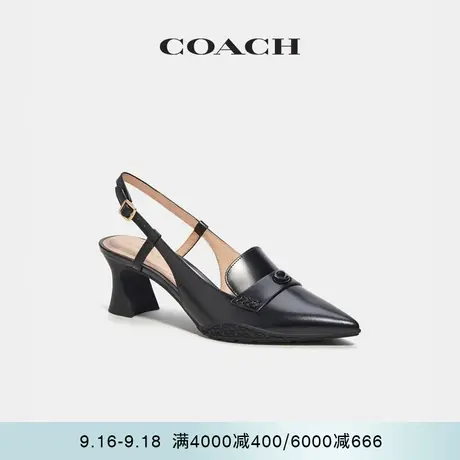 【新品】COACH/蔻驰女士NIKOLA露跟鞋图片