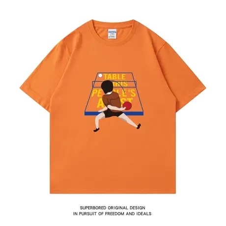 反手回球乒乓球t恤短袖夏季许昕同款背后击球国乒三剑客上衣服商品大图