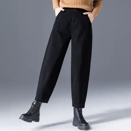 萝卜灯笼裤女春秋2024新款女裤秋冬裤子宽松休闲九分哈伦裤老爹裤商品大图