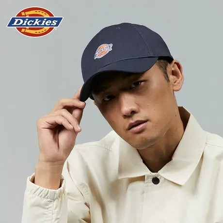 Dickies 24春夏新款经典三原色logo徽章休闲运动美式棒球帽商品大图