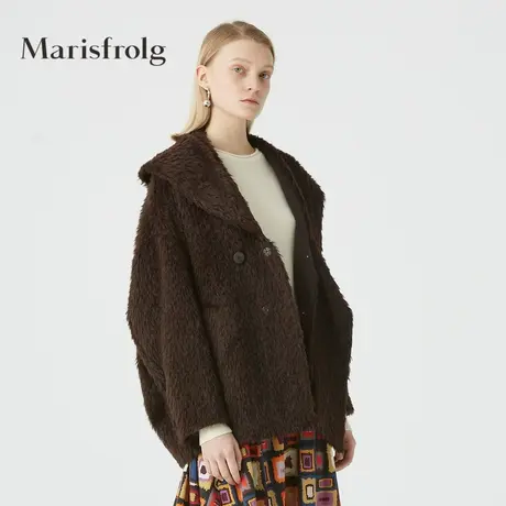 【奥莱清仓保暖季特价 】玛丝菲尔毛呢外套商品大图