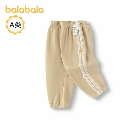 【商场同款】巴拉巴拉童装宝宝长裤宽松束脚裤女童2025秋新款裤子商品大图