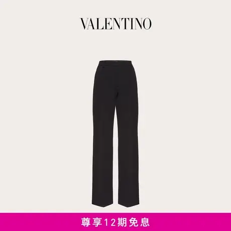 【24期免息】华伦天奴VALENTINO女士羊毛长裤商品大图