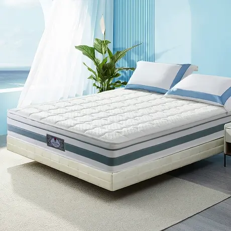 富安娜床垫十大名牌乳胶床垫抗菌防螨适中偏硬席梦思黄麻弹簧床垫图片