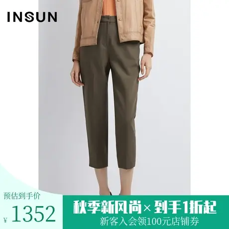 恩裳商场同款2022春季时尚休闲裤图片