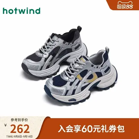 热风2025年冬季新款女士时尚休闲鞋商品大图