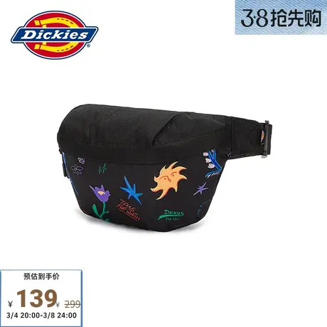 Dickies 春夏工装印花图案休闲腰包斜挎包 运动男女情侣商品大图