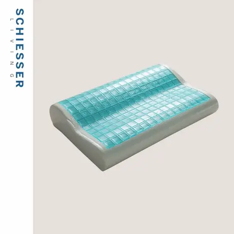SCHIESSER LIVING舒雅生活柔软亲肤凝胶记忆棉枕芯高低款枕头图片