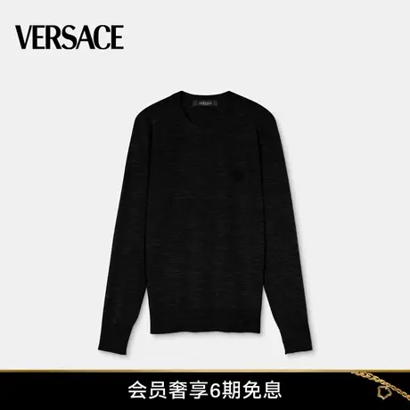 VERSACE/范思哲男士刺绣Medusa套头衫商品大图
