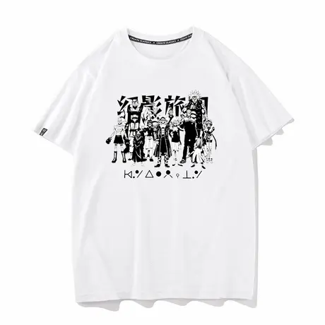 秀洛联名全职猎人t恤Hunter x Hunter周边纯棉衣服日系动漫短袖男商品大图