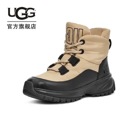 UGG2023冬季新款男女同款休闲舒适厚底系带圆头时尚短靴 1143844图片