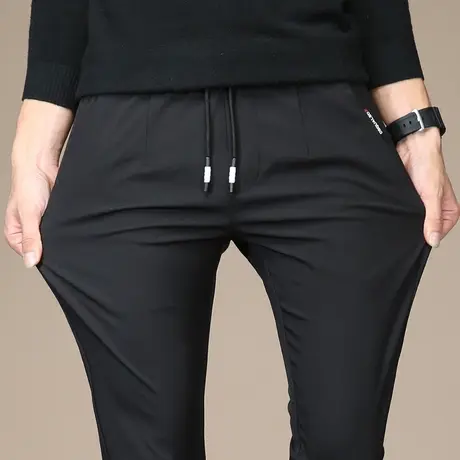 夏季运动裤男休闲裤春秋裤子男韩版潮流新款2024男士宽松百搭工作商品大图