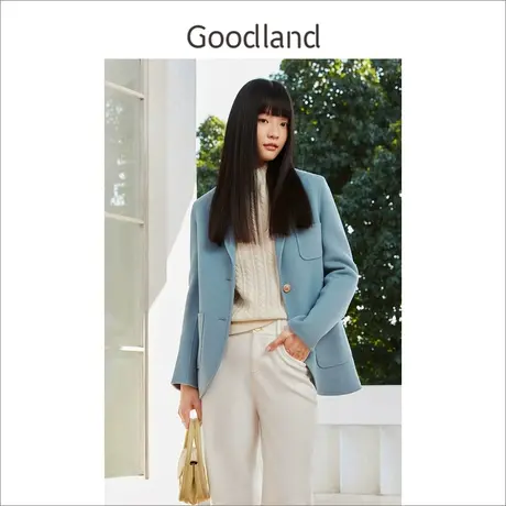 【百亿补贴官方直播】音儿美地女装新款毛呢外套商品大图