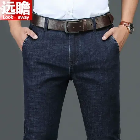 男士牛仔裤直筒男裤春季宽松男装2023年新款春秋款商务休闲长裤子商品大图
