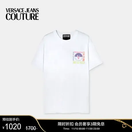 【季末优惠】VERSACE JEANS COUTURE 男士T恤图片