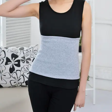 春夏季单层薄款护肚 成人弹力加宽保暖腰围肚围肚兜 前厚后薄商品大图