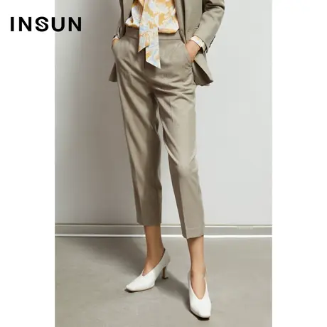 INSUN恩裳春季肌理弹性挺括感西装裤商品大图