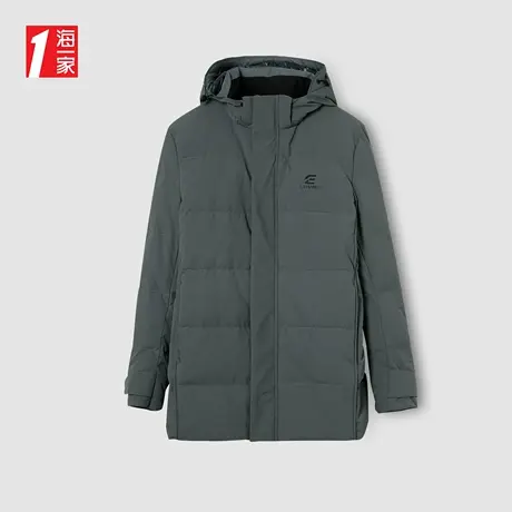 海一家保暖休闲外套冬季基础日常简约青年男士羽绒服图片
