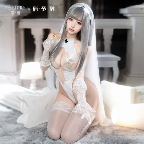 霏慕禁忌修女成人高级cos肚兜性感床上战清趣纯欲诱惑套装内衣袍商品大图