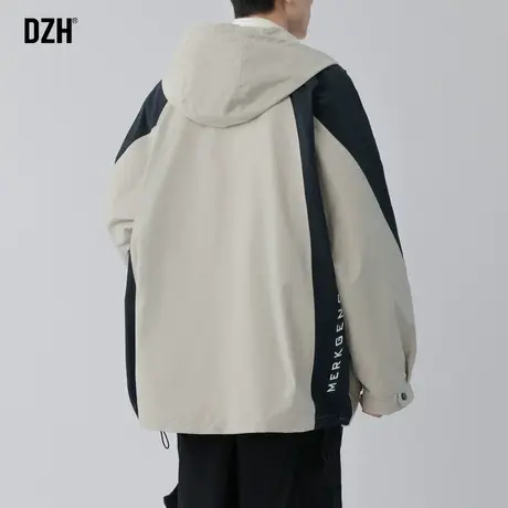 男士风衣秋季运动外套男高级感痞帅新款夹克户外三合一冲锋衣男款商品大图