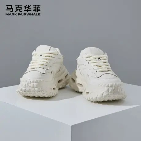 马克华菲男鞋2025新款夏季潮牌男士休闲鞋子轮胎鞋增高老爹鞋男款商品大图