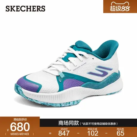 斯凯奇闪穿网球鞋|2025年秋冬女子匹克球鞋一脚蹬轻量缓震运动鞋商品大图