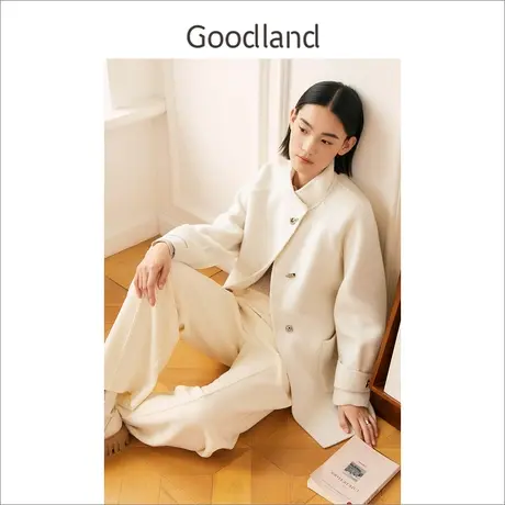 【百亿补贴官方直播】音儿美地女装新款毛呢外套商品大图