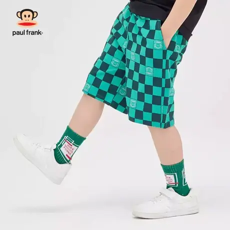 大嘴猴童装男童短裤夏季薄款中大童儿童潮帅气时髦裤子商品大图