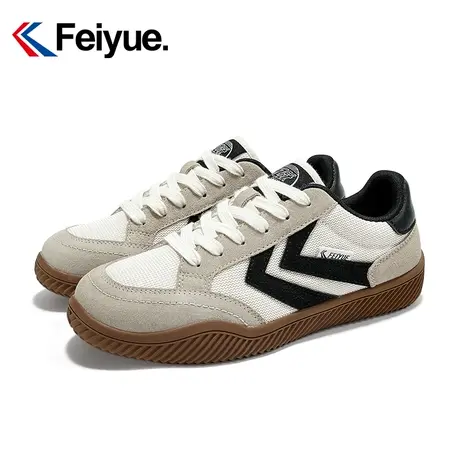 feiyue/飞跃德训鞋女2024春季新款情侣复古休闲鞋舒适软底板鞋982图片
