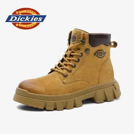 Dickies马丁靴男款2025新款男鞋秋季英伦中帮男靴男士工装靴皮靴商品大图