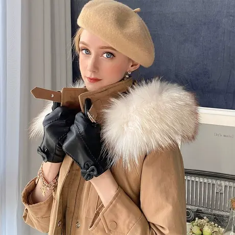 【直播】粉红大布娃娃优雅A型显瘦派克羽绒服商品大图