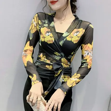 2023春夏新款薄款纱披风冰丝开衫外套配裙子小披肩修身收腰上衣女商品大图