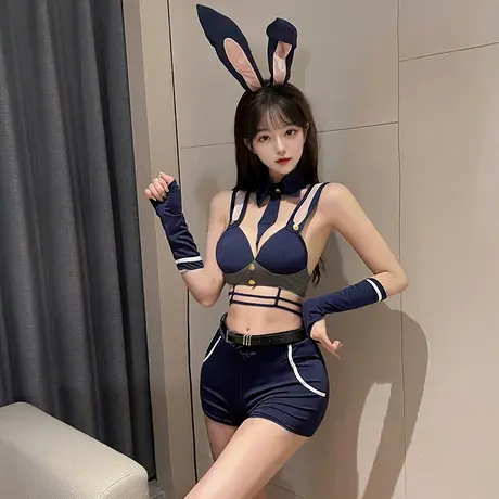 霏慕性感战袍兔女制服套装诱惑清趣内衣纯欲肚兜情感趣味套装衣服商品大图
