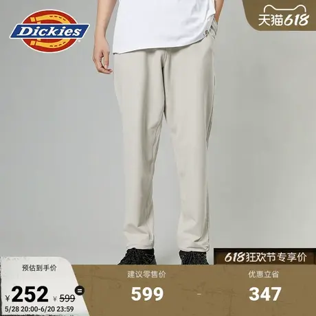 Dickies春夏 工装灵感松紧腰围宽松休闲裤 舒适百搭长裤商品大图