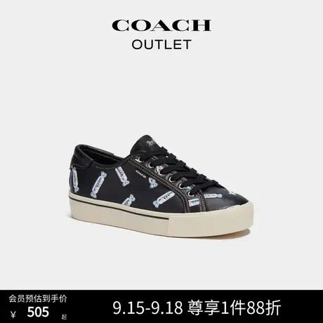 COACH/蔻驰奥莱X 大白兔女士CITYSOLE厚底运动鞋图片