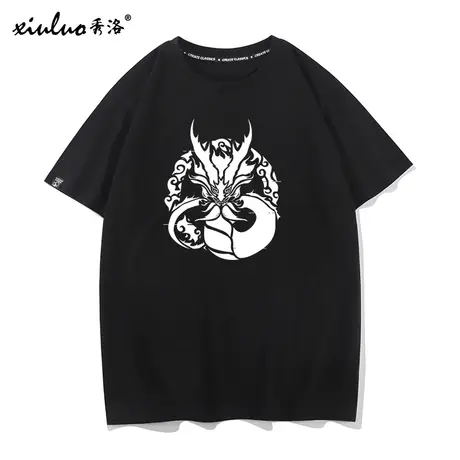 秀洛碧蓝航线周边T恤半袖凌波重樱东煌白鹰阵营欧根亲王衣服短袖图片