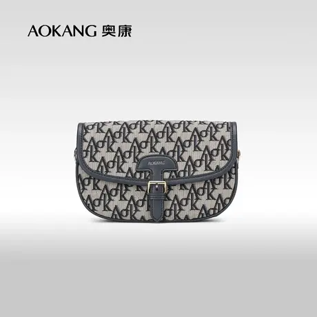 奥康包包女2023春季新款百搭女包时尚复古刺绣网红单肩斜挎包潮商品大图