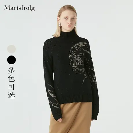 玛丝菲尔毛针织衫图片