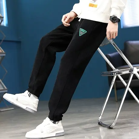 15岁高中生束脚裤子男14春秋休闲13运动卫裤青少年初中学生12长裤商品大图