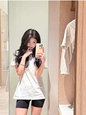 美式复古小羊短袖t恤女夏季设计感小众oversize宽松百搭体恤上衣商品大图