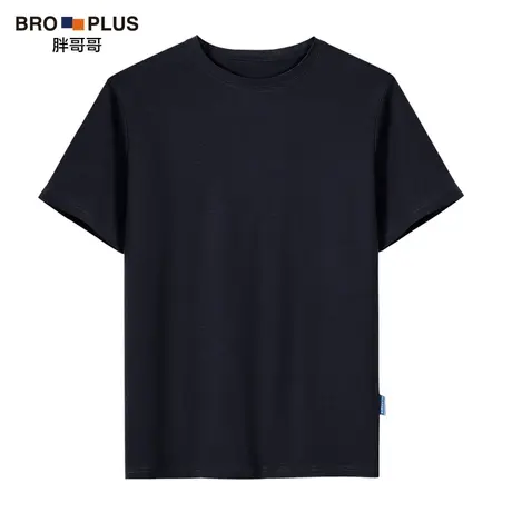 胖哥哥2023夏季新款短袖T恤男士大码宽松休闲时尚潮流奥戴尔上衣商品大图
