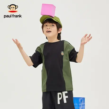 大嘴猴童装男童短袖t恤2025年夏季新品半袖中大儿童纯棉上衣体恤图片