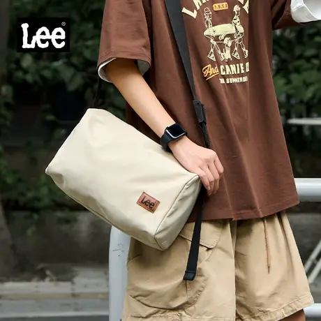 Lee休闲运动斜挎包男潮牌情侣斜挎包小包包女秋冬季单肩包吐司包商品大图