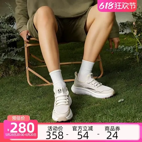 蜘蛛王运动鞋男2025新款网面鞋子软底夏季男鞋透气厚底休闲跑步鞋商品大图